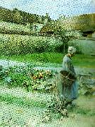 Carl Larsson oktober-pumporna France oil painting artist